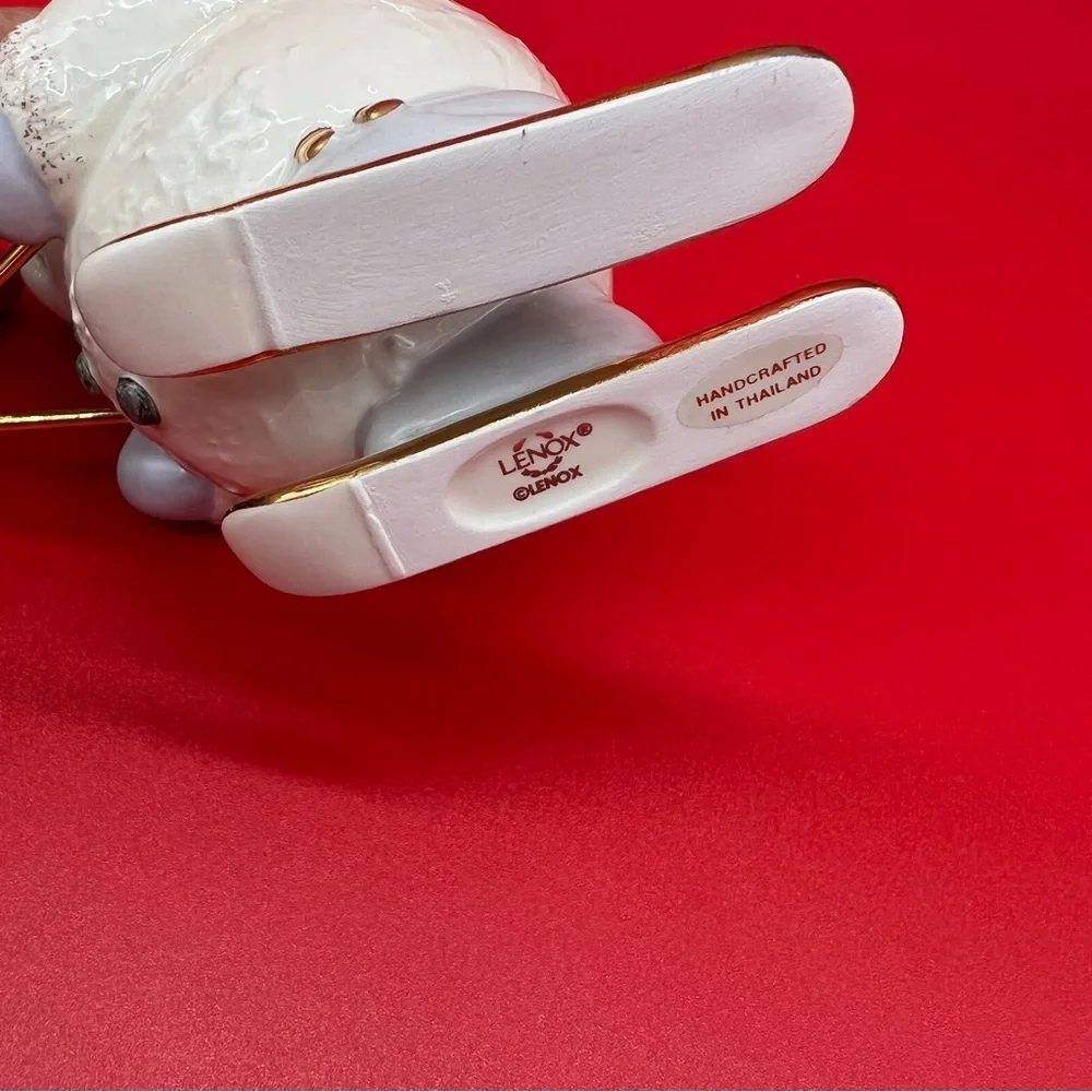 LENOX Snowman on Skis Ornament - Picture 6 of 9